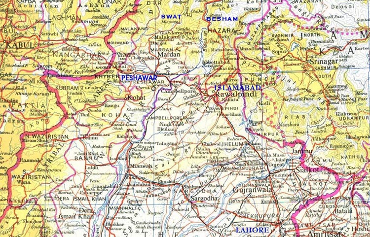 Pakistan garmin maps ; karachi, lahore & islamabad
